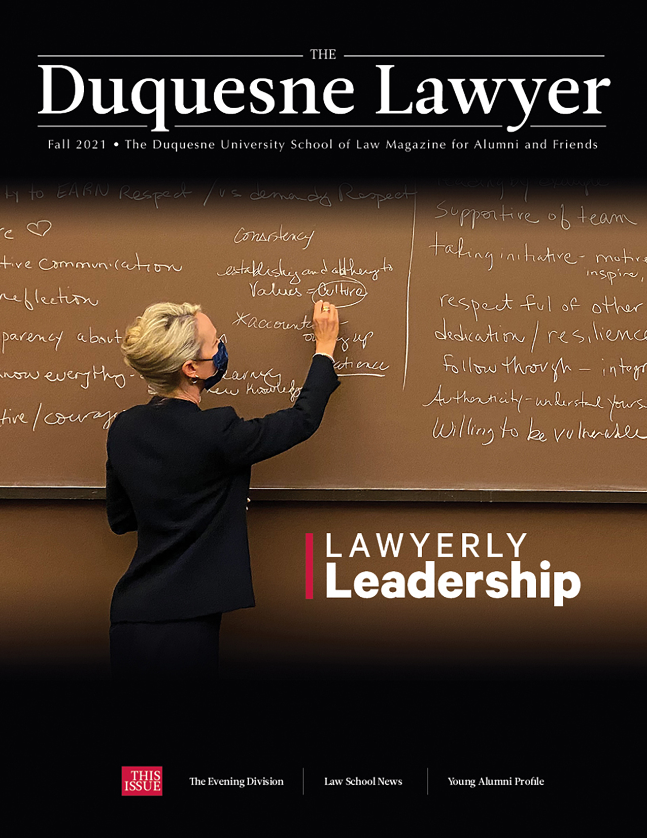 Duquesne Lawyer Magazine Fall 2021 issue