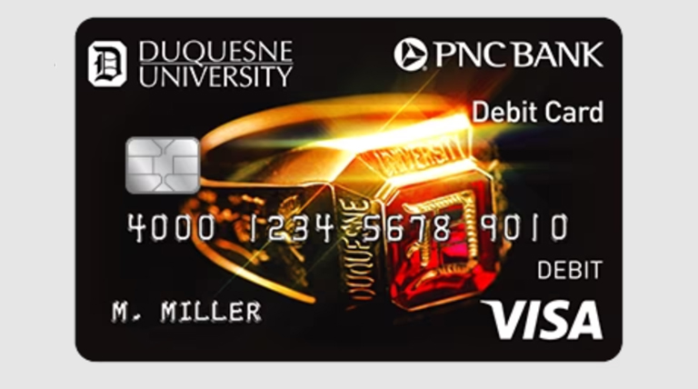 Duquesne PNC bank card